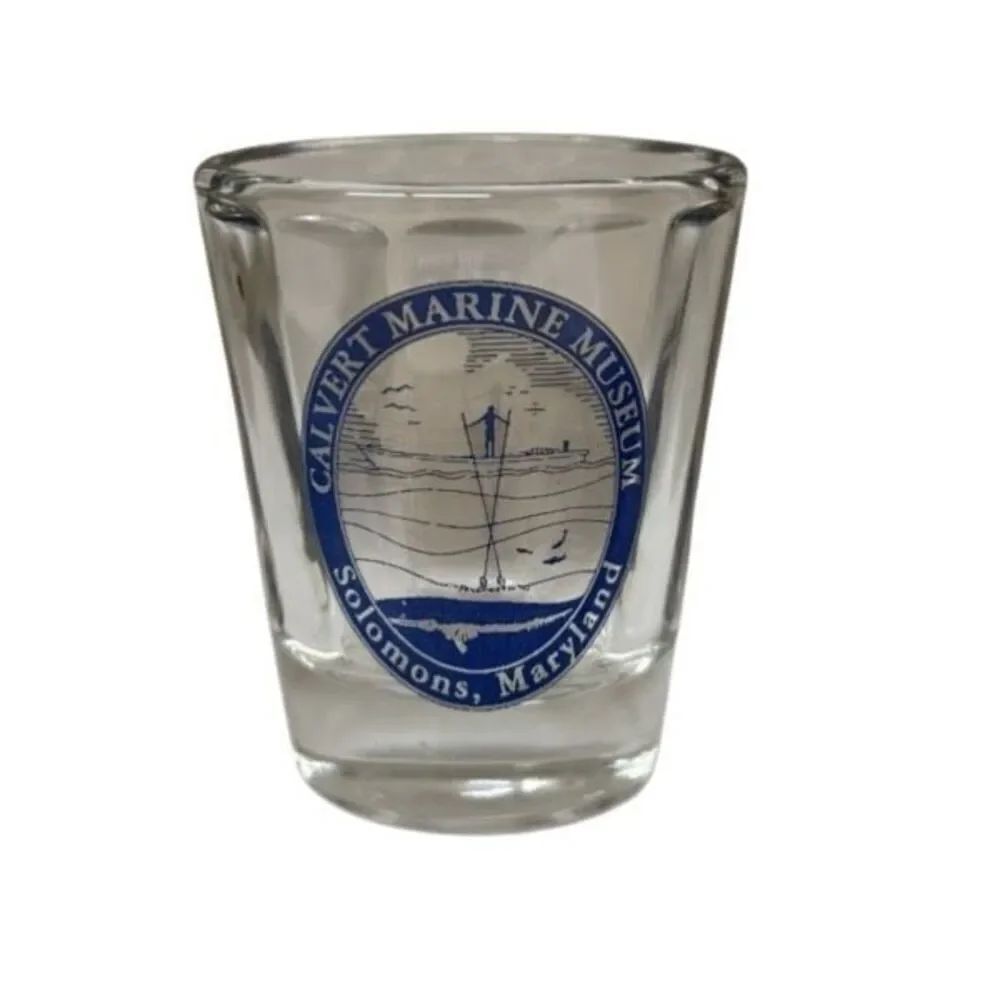 Calvert Marine Museum Solomons Maryland Shot Glass